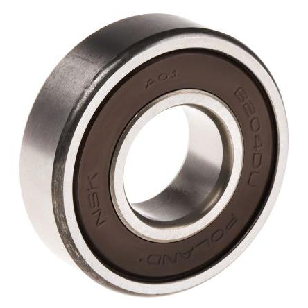 Kuličkové ložisko 6204DDU N NSK 20 mm (vnitřní prům.) 47 mm OD