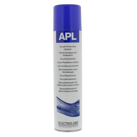 Konformní nátěr, Průhledné, 400 ml Aerosol, Kabelová svorka PCB Akrylová pryskyřice 125 °C -55 °C Electrolube