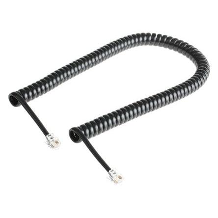 Příslušenství telefonů, Černá 3 m Decelect Telefonní kabel