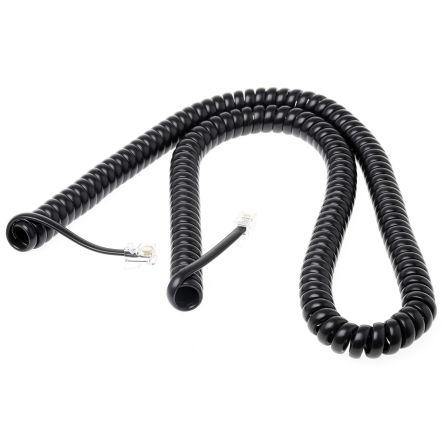 Příslušenství telefonů, Černá 5 m Decelect Telefonní kabel