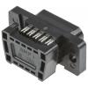 TE Connectivity Konektor D-Sub, řada: Amplimite HDF-20, počet kontaktů: 9, orientace těla: Pravý úhel 2.77 mm, Kabel