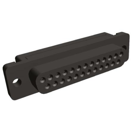 TE Connectivity Konektor D-Sub, řada: Amplimite HDF-20, počet kontaktů: 25, orientace těla: Pravý úhel 2.76 mm, Kabel