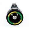 Staubli Testovací zásuvka, 6 mm, Zelená, Žlutá, Vnitřní zásuvný modul, délka: 40 mm, pokovení kontaktu: Nikl Testovací