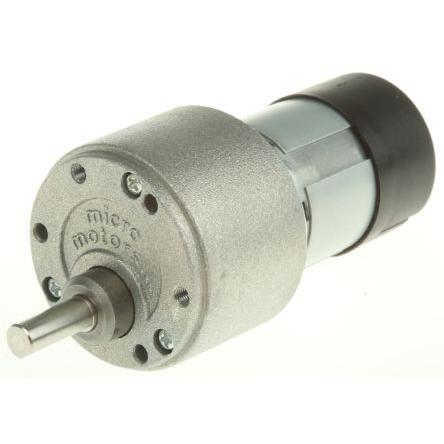 Micromotors Stejnosměrný převodový motor, řada: RH158 12V dc S převodem 9rpm 1 Nm 8 W 6 mm 270mA