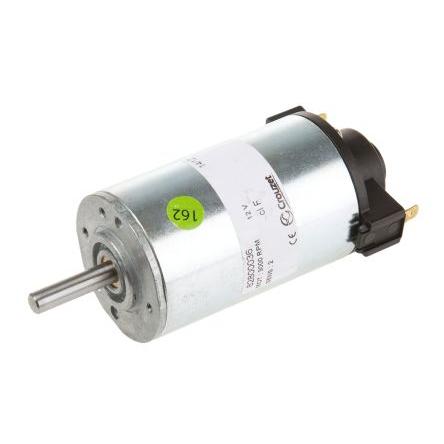 Crouzet Motor DC, řada: 828000 12V dc Komutátorový 2000rpm 75 mNm 15.7 W 6 mm 2.5A