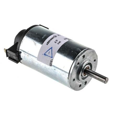 Crouzet Motor DC, řada: 828000 24V dc Komutátorový 2000rpm 75 mNm 15.6 W 6 mm 1.1A