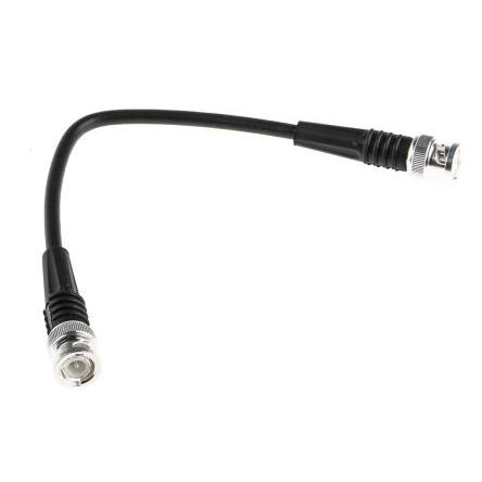 Koaxiální kabel, řada: BNC RG58, Černá Ethene, Homopolymer, Chloro 250 mm 50 Ω TE Connectivity S koncovkou