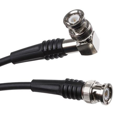Koaxiální kabel, řada: BNC RG58, Černá Polyvinylchlorid 1 m 50 Ω TE Connectivity S koncovkou