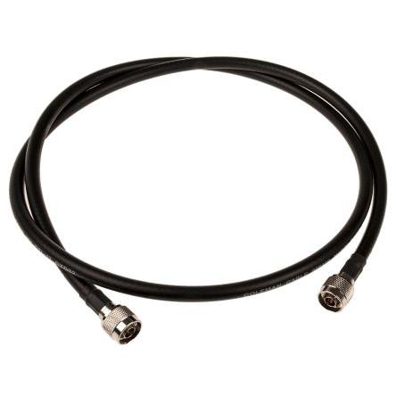 Koaxiální kabel, řada: N Type RG213, Černá Polyvinylchlorid 1.5 m 50 Ω TE Connectivity S koncovkou