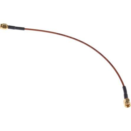 Koaxiální kabel, řada: SMA RG316, Černá Polyvinylchlorid 250 mm 50 Ω TE Connectivity S koncovkou