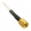 Koaxiální kabel, řada: SMA RG316, Černá Polyvinylchlorid 1 m 50 Ω TE Connectivity S koncovkou