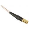 Koaxiální kabel, řada: SMB RG174, Černá Polyvinylchlorid 1 m 50 Ω TE Connectivity S koncovkou