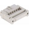 HARTING Konektor IDC, řada: SEK 18 Vnitřní, rozteč: 2.54 mm, počet kontaktů: 14, počet řad: 2, Kabel, IDC, orientace