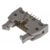 HARTING Konektor PCB, řada: SEK 18, Vodič-deska, počet kontaktů: 10, počet řad: 2, rozteč: 2.54 mm, orientace těla: