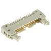HARTING Konektor PCB, řada: SEK 18, Vodič-deska, počet kontaktů: 26, počet řad: 2, rozteč: 2.54 mm, orientace těla:
