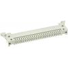 HARTING Konektor PCB, řada: SEK 18, Vodič-deska, počet kontaktů: 50, počet řad: 2, rozteč: 2.54 mm, orientace těla:
