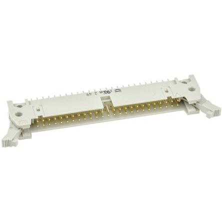 HARTING Konektor PCB, řada: SEK 18, Vodič-deska, počet kontaktů: 50, počet řad: 2, rozteč: 2.54 mm, orientace těla: