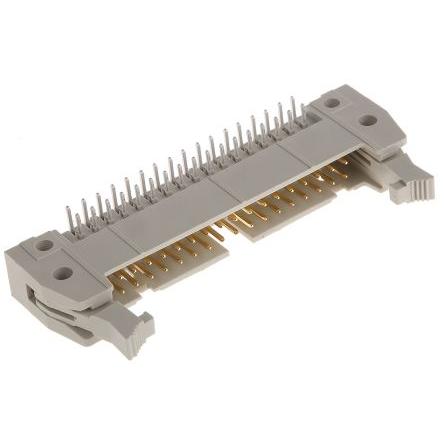 HARTING Konektor PCB, řada: SEK 18, Vodič-deska, počet kontaktů: 34, počet řad: 2, rozteč: 2.54 mm, orientace těla: