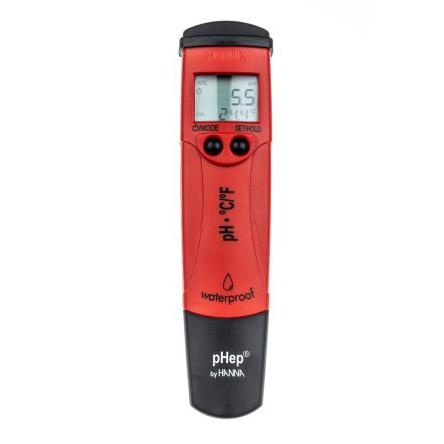 pH metr, číslo modelu: HI 98127 Hanna Instruments, přesnost pH: ±0.1 pH, rozlišení pH: 0.1 pH 16 pH, rozsah teploty: 60