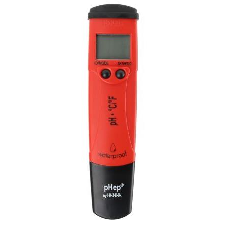 pH metr, číslo modelu: HI 98128 Hanna Instruments, přesnost pH: ±0.05 pH, rozlišení pH: 0.01 pH 16 pH, rozsah teploty: