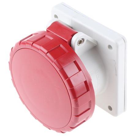 Scame Průmyslová napájecí zásuvka, řada: Optima, IP67, 16A 2P+PE, 415V