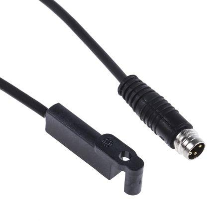 Magnetický snímač, řada: BMF, M8X1 samec, 3 kolíků IP67 10V dc, 30 V dc BALLUFF Indikátor LED