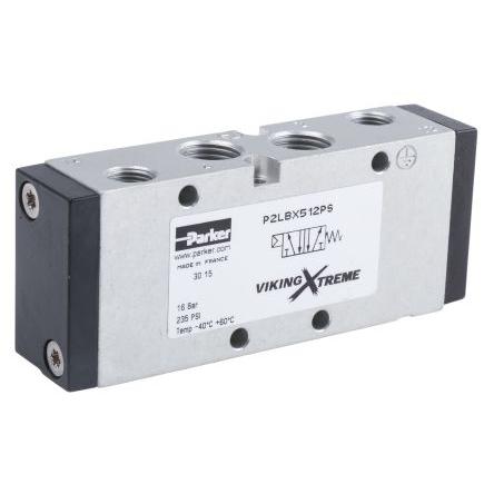 Pneumatický solenoidový ventil, řada: Viking Xtreme G Vedení/pružina, max. průtok: 380L/min Parker