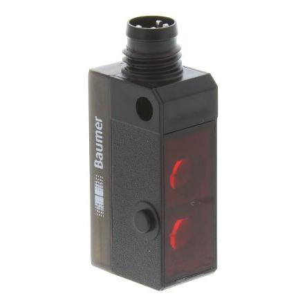Baumer Fotoelektrický snímač, řada: FHDK 10P LED Blok 4kolíkový M8, výstup: PnP Difuzní IP67