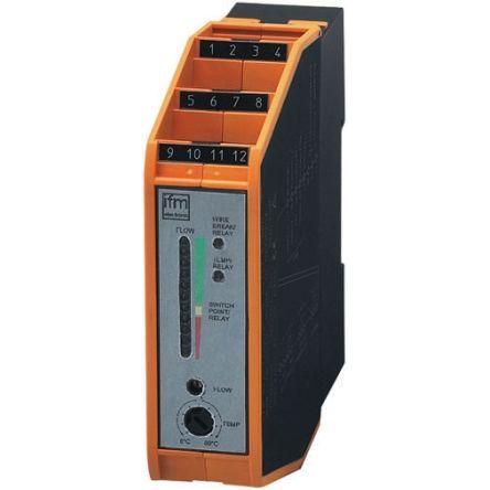 Regulátor průtoku, řada: SN0150 Lišta DIN Konektor COMBICON Relé LED ifm electronic 240V ac