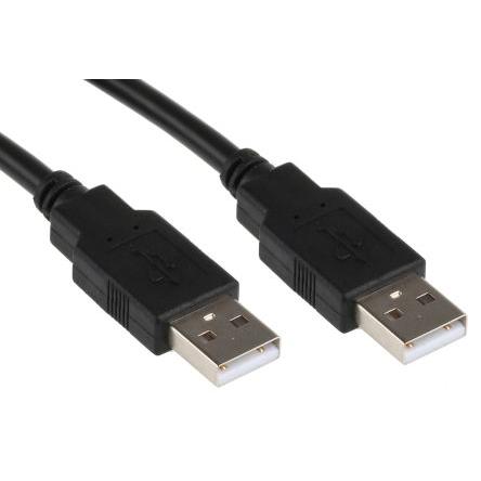 Roline Kabel USB Vnější, A: USB typu A, 800 mm Vnější, Černá, B: USB typu A