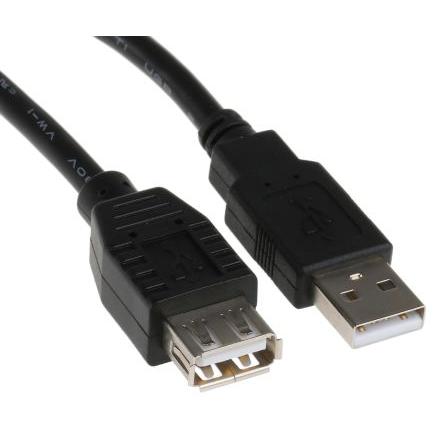 Roline Kabel USB Vnitřní, A: USB typu A, 800 mm Vnitřní, Černá, B: USB typu A