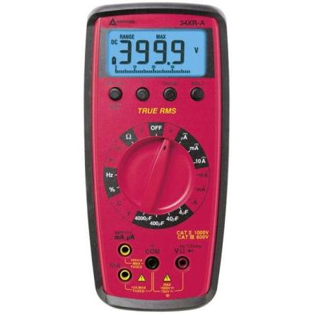 Multimetr Ruční, typ displeje: LCD, číslo modelu: 34XRA Amprobe True RMS