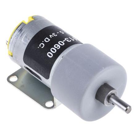 RS PRO Stejnosměrný převodový motor, řada: RS PRO 3V dc Komutátorový s převodem 72rpm 10 Ncm 1.71 W 4 mm 1.06A