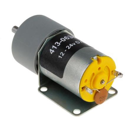 RS PRO Stejnosměrný převodový motor, řada: RS PRO 12V dc Komutátorový s převodem 274rpm 59 mNm 1.31 W 4 mm 190mA