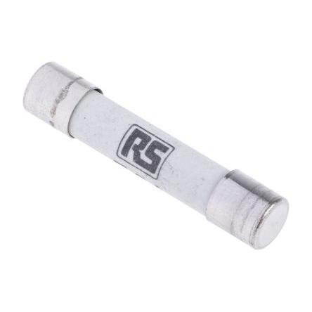 Kazetová pojistka 2A F 6.3 x 32 mm RS PRO Keramika 500V ac