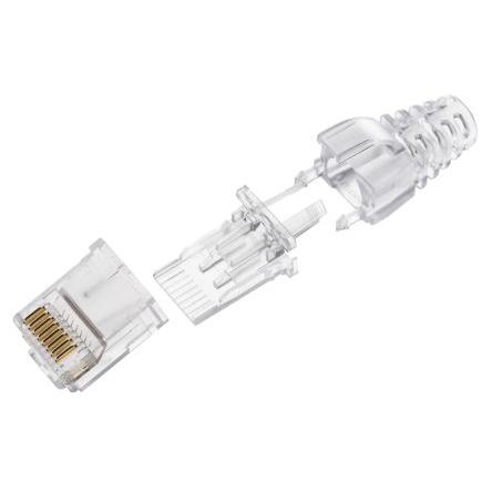 Bel-Stewart Konektor RJ45, řada: SS-39 Vnější Kat6, počet cest: 8, Rovný, Kabel Nestíněný, počet portů: 1portový