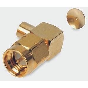 Radiall Koaxiální konektor, řada: SMA-COM Vnější, 50 Ω, orientace těla: Pravý úhel, Kabel Konektor SMA Pájecí, 12.4GHz