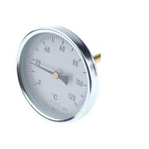 WIKA Číselníkový teploměr stupnice °C, F, rozsah teploty: 120 °C 3723794