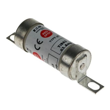 Pojistka podle britské normy 63A A3 T Eaton 73 mm 660V ac