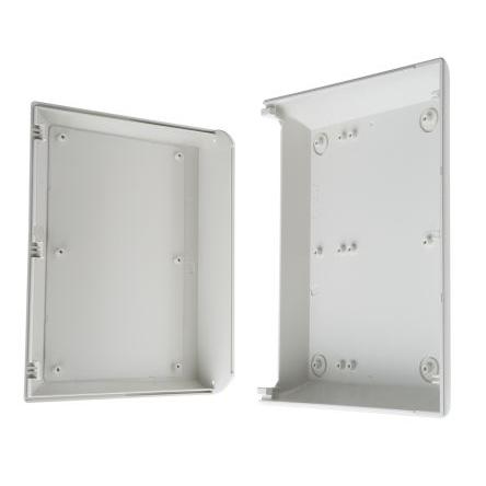 OKW Pouzdro počítače, řada: COMTEC 200 Zešikmená přední strana Bílá ABS 200 mm 62.8 mm 148 mm
