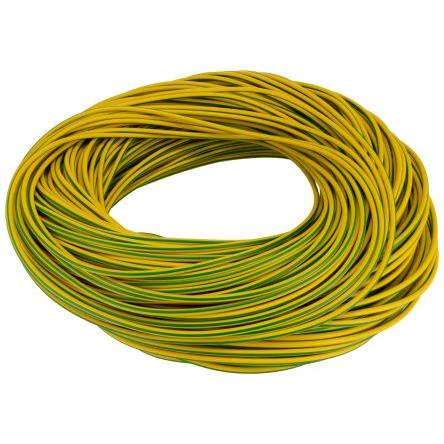 Kabelový návlek Polyvinylchlorid Zelená, Žlutá HellermannTyton 20 mm 100m