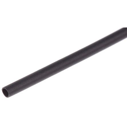 RS PRO Teplem smrštitelné bužírky průměr 1.6 mm Černá smršťovací poměr 2:1 Polyolefin 300mm
