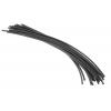 RS PRO Teplem smrštitelné bužírky průměr 2.4 mm Černá smršťovací poměr 2:1 Polyolefin 300mm