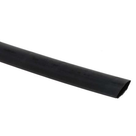 RS PRO Teplem smrštitelné bužírky průměr 9.5 mm Černá smršťovací poměr 2:1 Polyolefin 300mm