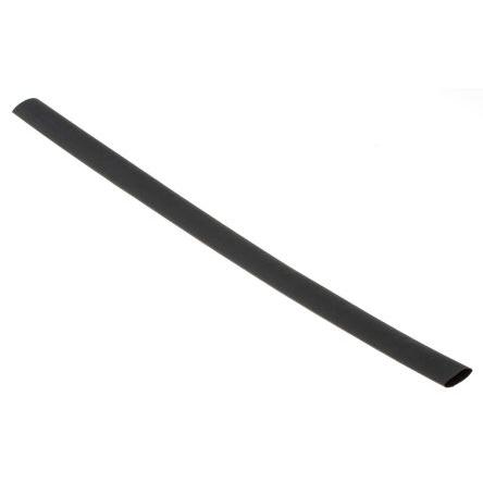 RS PRO Teplem smrštitelné bužírky průměr 12.7 mm Černá smršťovací poměr 2:1 Polyolefin 300mm