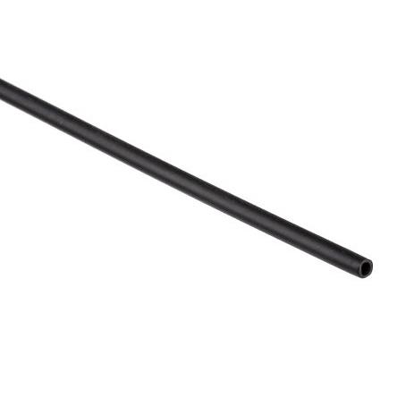 RS PRO Teplem smrštitelné bužírky průměr 1.6 mm Černá smršťovací poměr 2:1 Polyolefin 300mm