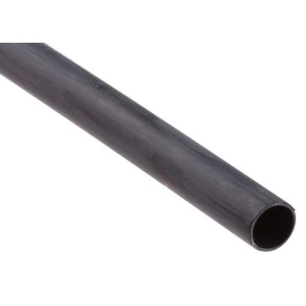 RS PRO Teplem smrštitelné bužírky průměr 4.8 mm Černá smršťovací poměr 2:1 Polyolefin 300mm