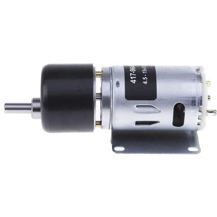 RS PRO Stejnosměrný převodový motor, řada: RS PRO 12V dc Komutátorový s převodem 4rpm 59 Ncm 19.8 W 6 mm 2.8A