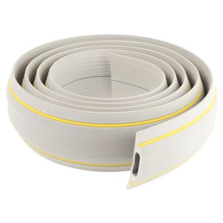 Kryt kabelu 30 mm (vnitřní prům.) délka 3 m x šířka 83mm barva Šedá, Žlutá RS PRO Pryž
