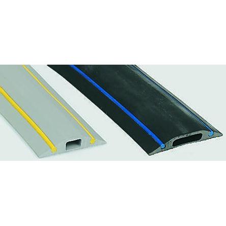 Kryt kabelu 30 mm (vnitřní prům.) délka 9 m x šířka 83mm barva Šedá, Žlutá RS PRO Pryž